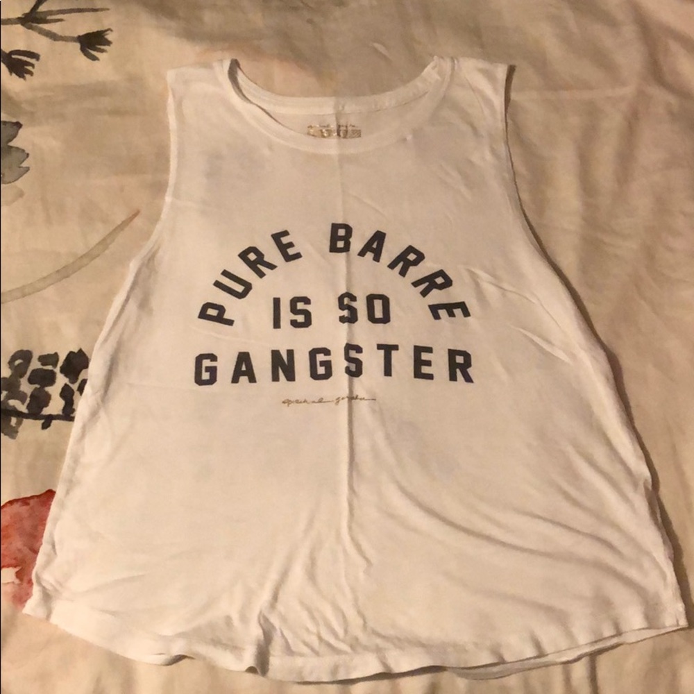 Pure Barre x Spiritual Gangster tank top